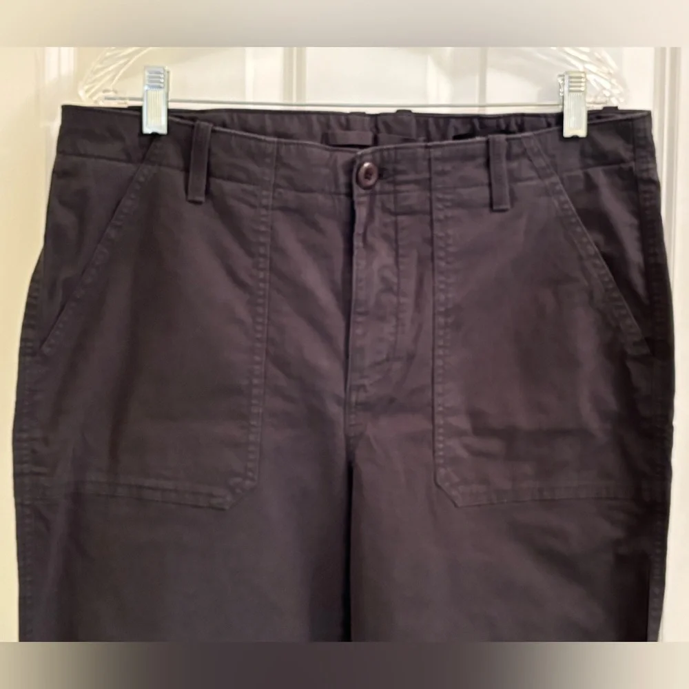 EUC, Banana Republic Utility Pant, Orca (gray/black) Twill, SZ 14 Tall, 30” IS